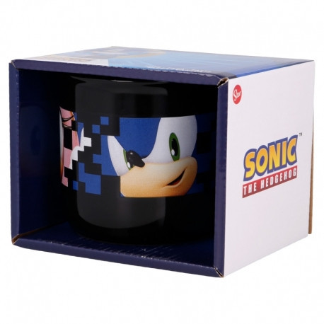 Mug à petit-déjeuner en céramique 415 ML dans une boîte cadeau SONIC