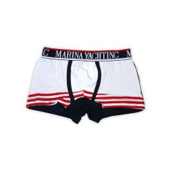   Boxer pour garçon - Boxer en éponge de coton - rayé rouge - 104