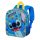 SAC À DOS ELITE 3D BLEU STITCH - 25cm X 30cm X 10cm