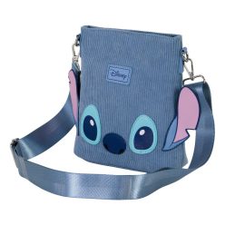   Sac bandoulière en velours côtelé premium Stitch - 18cm X 22cm X 8cm
