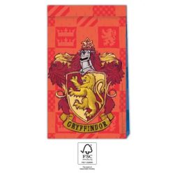 4 sacs de fête en papier HARRY POTTER HOGWARTS HOUSES