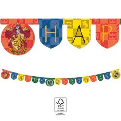   1 inscription Joyeux Anniversaire HARRY POTTER HOGWARTS HOUSES