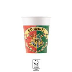 8 gobelets en papier de 200 ml HARRY POTTER
