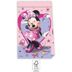 4 sacs de fête en papier MINNIE MOUSE