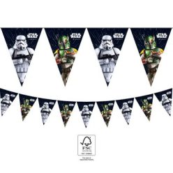 Bannière triangulaire en papier STAR WARS GALAXY
