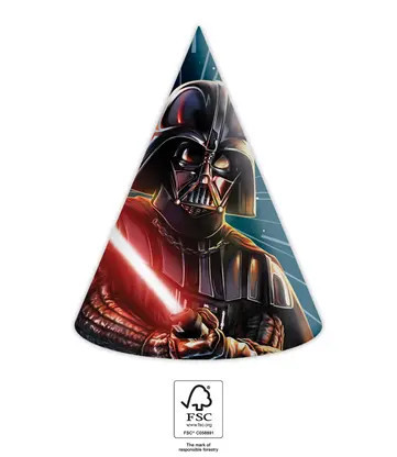 6 casquettes STAR WARS GALAXY