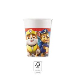 8 gobelets en papier 200 ml Pat' Patrouille