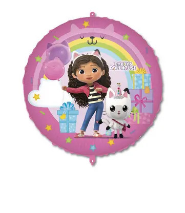 1 ballon en feuille GABBY BABY HOUSE DREAMWORKS