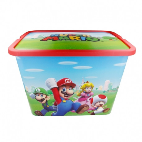 BOÎTE DE RANGEMENT 23 L SUPER MARIO