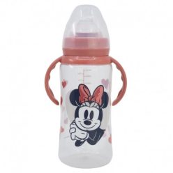   BOUTEILLE BÉBÉ 350 ML - AVEC TÉTINE EN SILICONE MINNIE MOUSE
