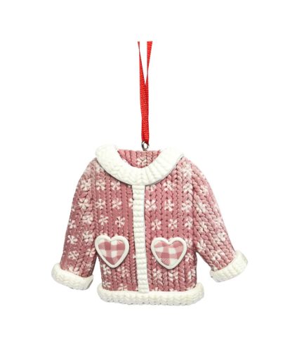 Argile cardigan rose 11,5*8