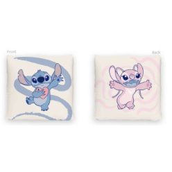   Disney Stitch coussin, coussin décoratif - motif réversible - 40 x 40 cm