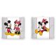 Disney Minnie Mouse, coussin décoratif - motif réversible - 40 x 40 cm