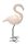 FLAMANT ROSE SUR PIED ROUGE 22
