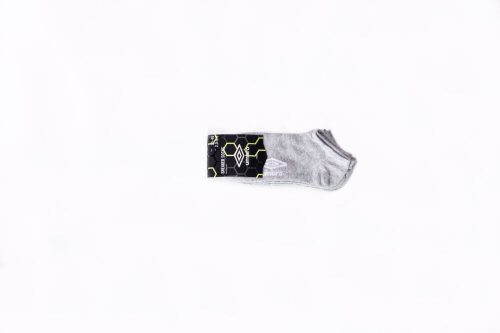 Chaussettes unisexes - chaussettes invisibles en coton - 35-40 - gris - Umbro
