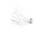 Chaussettes de sport en coton unisexes - 3 paires - 43-46 - blanc - Umbro