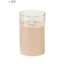 GYERTYA LEDES KRÉM   7,5*10