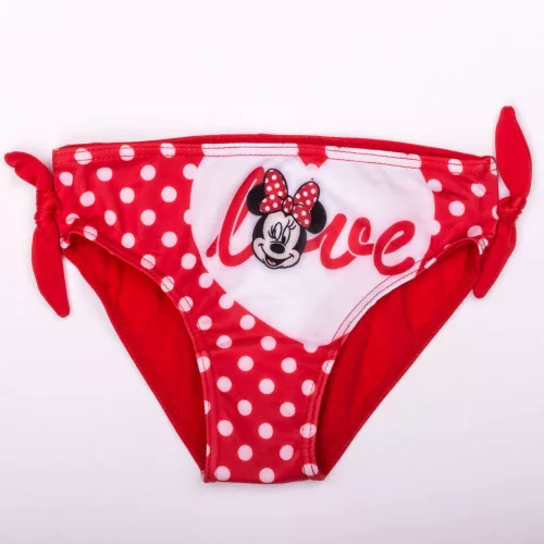 Maillot de bain bas pour bébé fille Minnie Mouse - 80 - rouge
