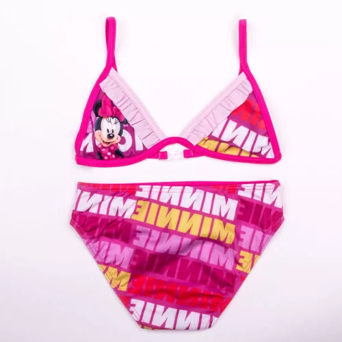 Maillot de bain Minnie Mouse pour petite fille - maillot de bain deux pièces - rose - 110