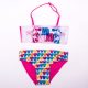 Maillot de bain Minnie Mouse pour petite fille - maillot de bain deux pièces - rose - 128