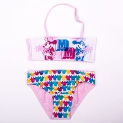   Maillot de bain Minnie Mouse pour petite fille - maillot de bain deux pièces - rose clair - 128