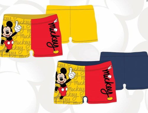 Short de bain pour garçon Mickey Mouse - boxer de bain - bleu foncé - 98