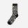 Chaussettes en coton pour homme - motif de lettres gris - 39-42 - Evidence