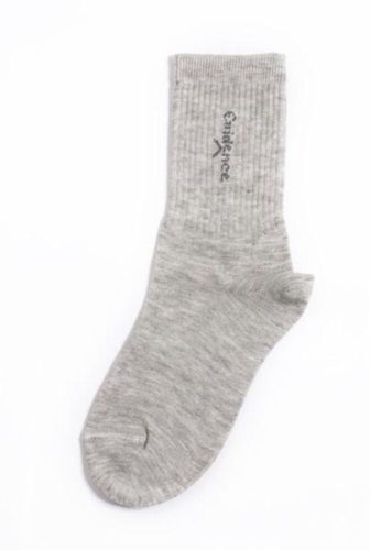 Chaussettes de sport en coton fin pour homme - 45-46 - gris - Evidence