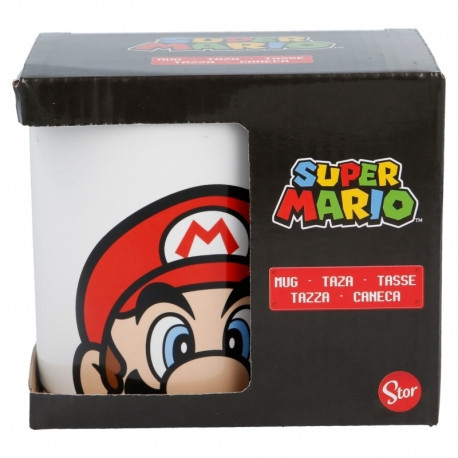 TASSE EN CÉRAMIQUE 330 ML DANS UNE BOÎTE CADEAU SUPER MARIO