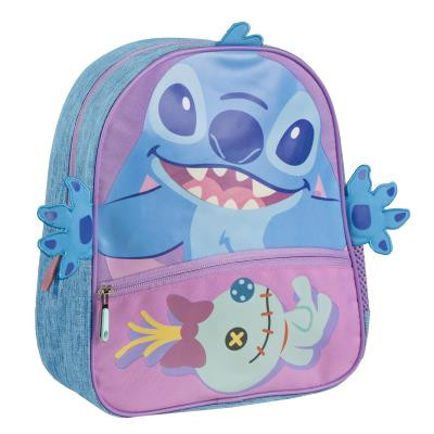 Petit sac à dos pour enfants 3D Stitch doublé