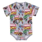Barboteuse Avengers pour bébé - 2 pièces/paquet