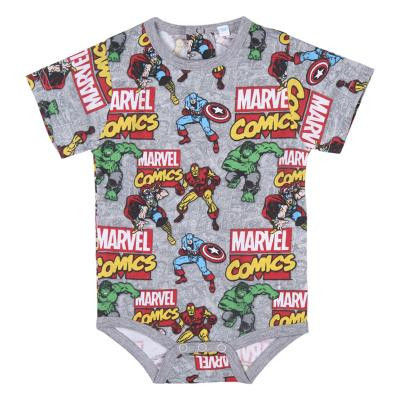 Barboteuse Avengers pour bébé - 2 pièces/paquet
