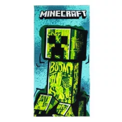 Prémium 100% pamut Minecraft törölköző