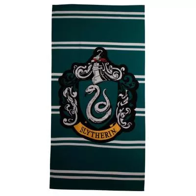 Harry Potter SLYTHERIN prémium gyorsan száradó strandtörölköző 70x140cm