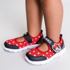 Disney Minnie Mouse chaussures de rue pour enfants à scratch_23