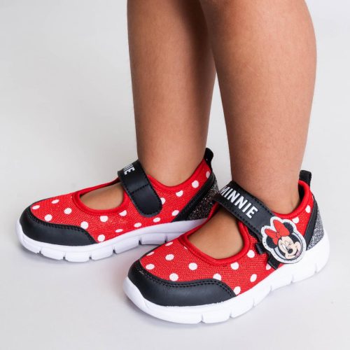 Disney Minnie Mouse chaussures de rue pour enfants à scratch_23