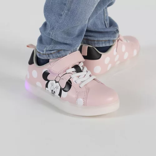 Disney Minnie Mouse chaussures de rue pour enfants avec LED clignotantes et lumineuses_32