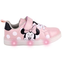   Disney Minnie Mouse chaussures de rue pour enfants avec LED clignotantes et lumineuses