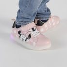Disney Minnie Mouse chaussures de rue pour enfants avec LED clignotantes et lumineuses