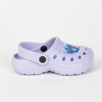 Disney Stitch chaussons pour enfants, sabots - violet clair - 26-27
