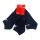 Chaussettes invisibles en coton Kappa - 3 paires/paquet - noir - 43-46