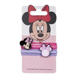Ensemble de 8 élastiques Minnie Mouse