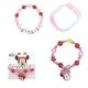 Ensemble de 3 bracelets Minnie Mouse