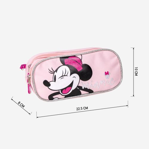 Trousse à deux compartiments Minnie Mouse