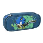 Trousse Sonic le hérisson avec organiseur interne - 23 x 5 cm