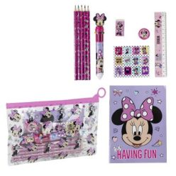 Ensemble de fournitures scolaires Minnie Mouse