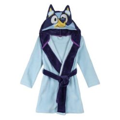 Peignoir en coral pour enfants Bluey