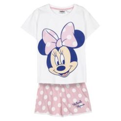 Pyjama court pour enfants Minnie Mouse 100% coton