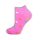 Chaussettes invisibles à motifs pour femmes - chaussettes invisibles en coton - 39-42 - rose - Evidence