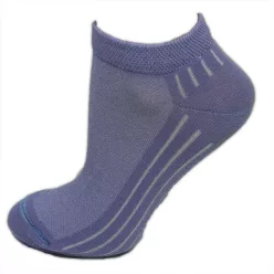   Chaussettes invisibles de sport cool pour femmes - chaussettes invisibles respirantes en coton - 39-42 - violet - Evidence